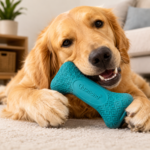 Qasmana Durable Rubber Bone Dog Chew Toy – Interactive Teething & Fetch Toy for Medium and Large Dogs - Image 5