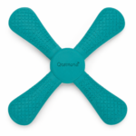 Qasmana X-Shaped Interactive Flying Dog Toy – Durable Rubber Fetch & Chew Toy for Active Dogs