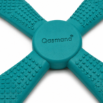 Qasmana X-Shaped Interactive Flying Dog Toy – Durable Rubber Fetch & Chew Toy for Active Dogs - Image 2